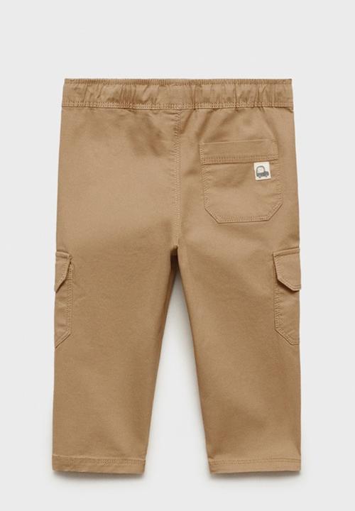 MANGO - Trousers alberto - medium brown