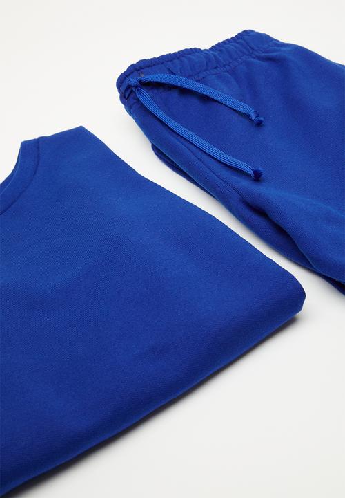 Pop Candy - Plain tracksuit set - blue