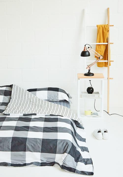 Cotton Cloud - Check duvet set