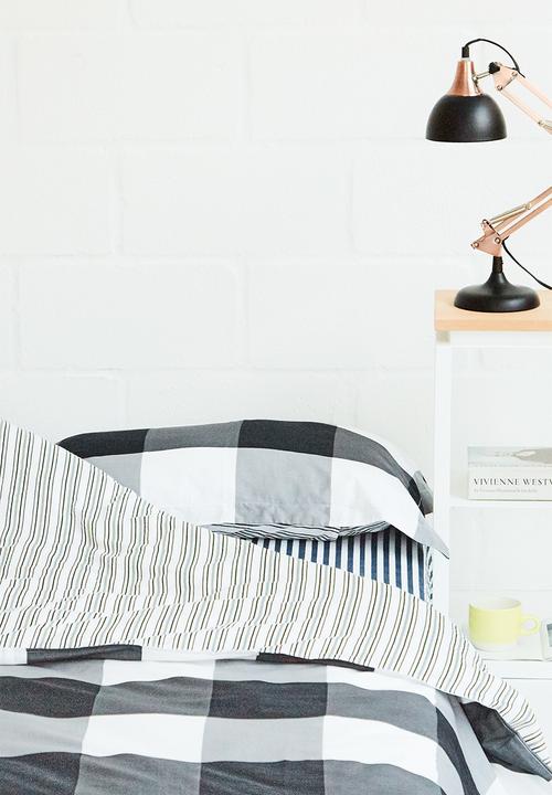 Cotton Cloud - Check duvet set