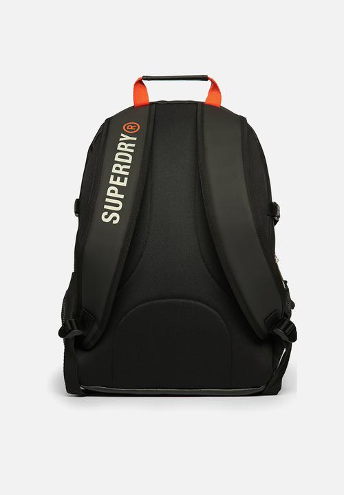 Superdry. - Tarp Rucksack - Black/Pelican