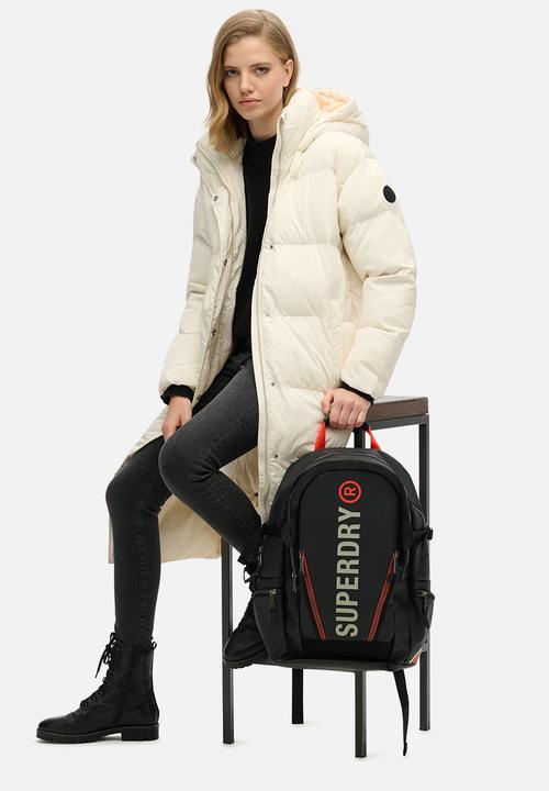 Superdry. - Tarp Rucksack - Black/Pelican