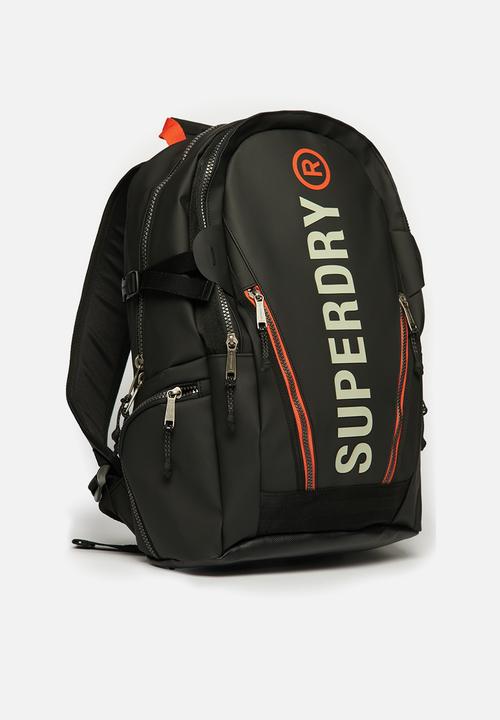 Superdry. - Tarp Rucksack - Black/Pelican