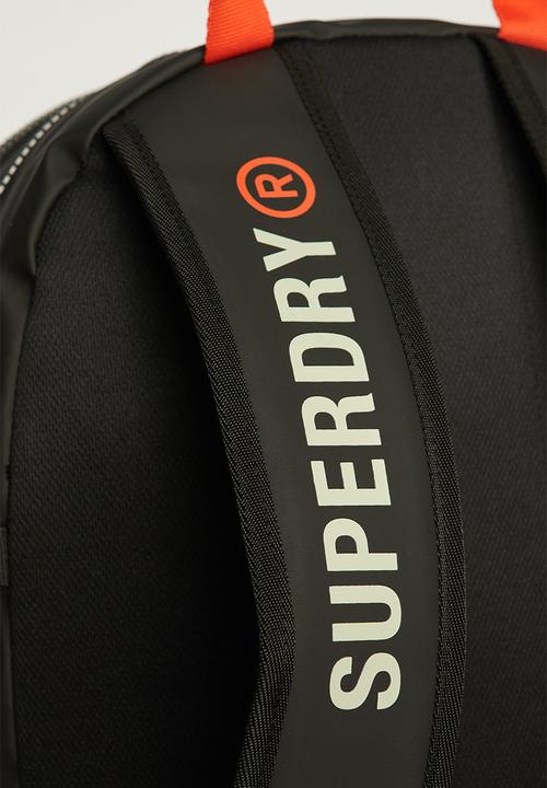 Superdry. - Tarp Rucksack - Black/Pelican