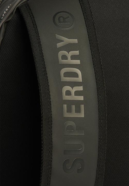 Superdry. - Tarp Rucksack - Black/Black