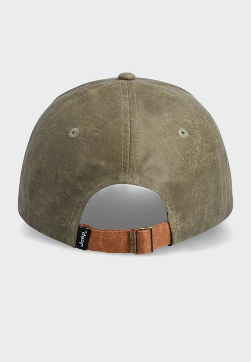 JEEP - Oil Skin Cap - Olive