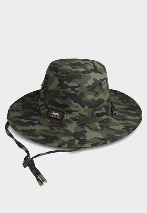 JEEP - Wide Brim Hat - Green