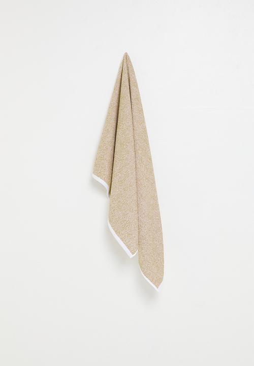 Colibri - Marle Cotton Towel - Natural