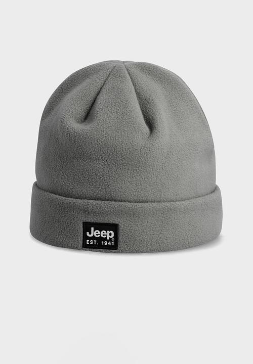 JEEP - Polar Fleece Beanie - Grey