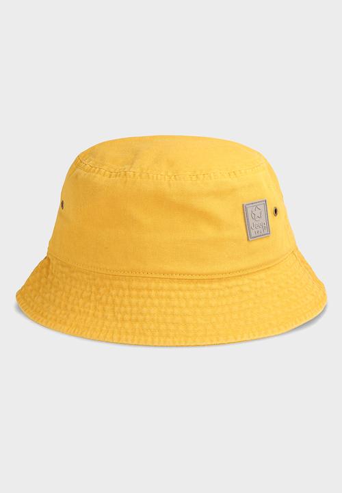 JEEP - Washed Bucket Hat - Honey