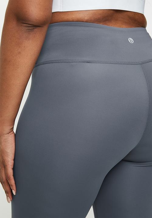 Cotton On - Plus Bondi Everyday Full Length Tight - Folkstone Grey