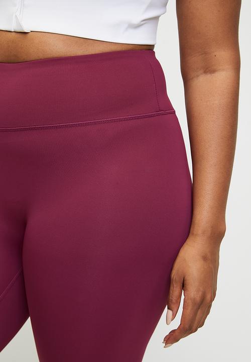 Cotton On - Plus Bondi Everyday 7/8 Tight - Sangria