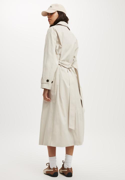 Cotton On - Ellie trench coat - tan
