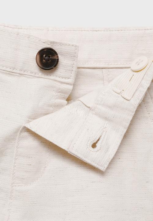 MANGO - Bermudas calateab - light pastel brown