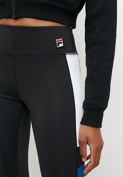 FILA - Elaine Leggings - Black/Blue Lolite