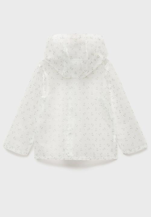 MANGO - Jacket chubas - white