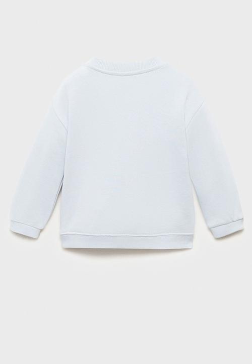 MANGO - Sweatshirt ears - medium blue