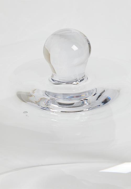 Maxwell & Williams - Diamante straight side cake dome - Clear