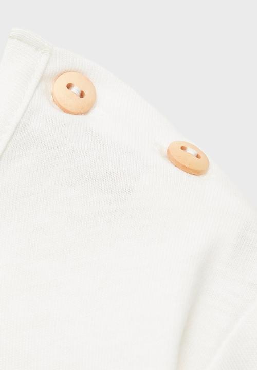 MANGO - T-shirt playful - natural