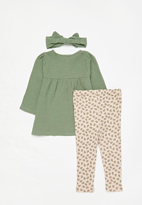 Pop Candy - 3 Piece set-green & multi