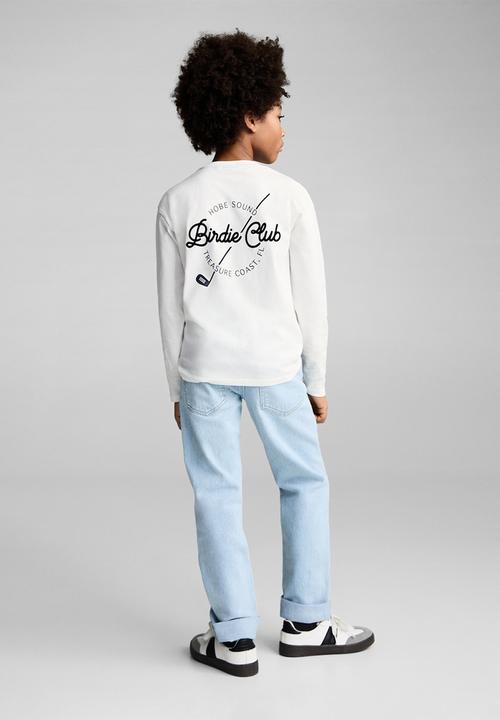 MANGO - T-shirt birdie - natural