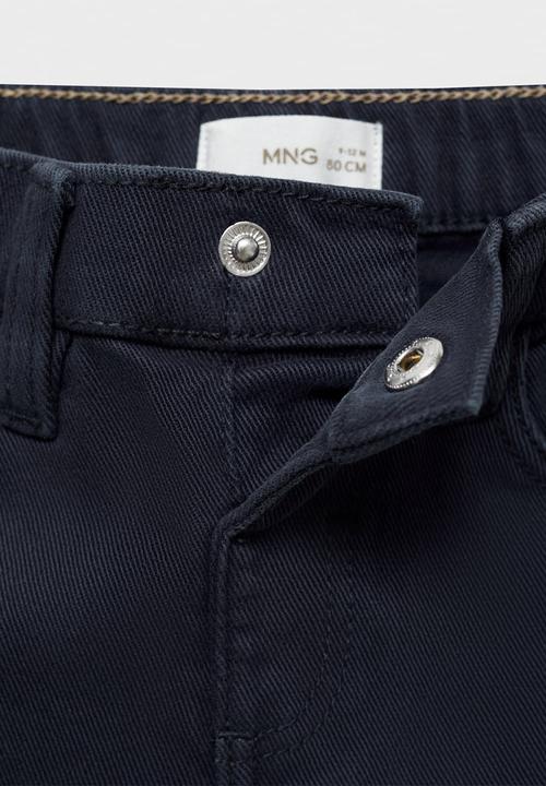 MANGO - Trousers lima - navy