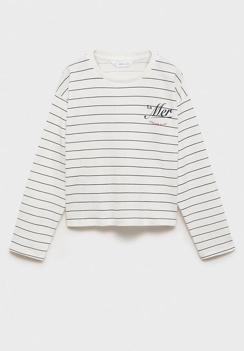 MANGO - T-shirt mer - natural