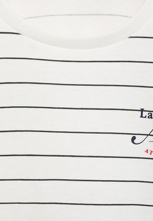 MANGO - T-shirt mer - natural
