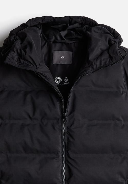 H&M - Regular fit puffer jacket - black