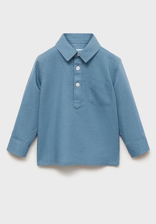 MANGO - Shirt dani - medium blue