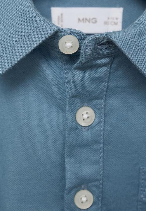 MANGO - Shirt dani - medium blue