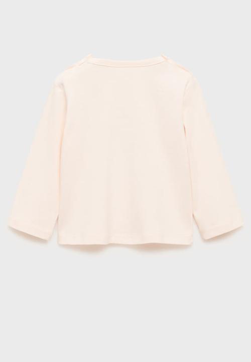 MANGO - T-shirt mouse - light pastel pink