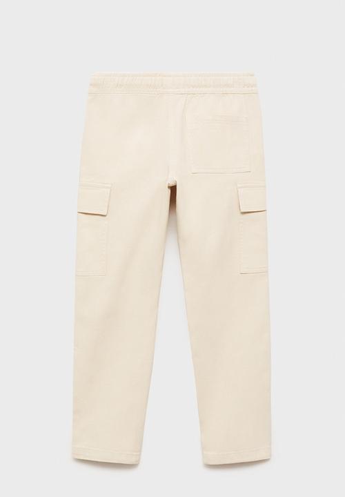 MANGO - Trousers klaus - light beige