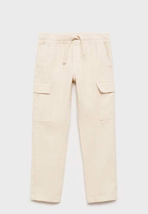 MANGO - Trousers klaus - light beige