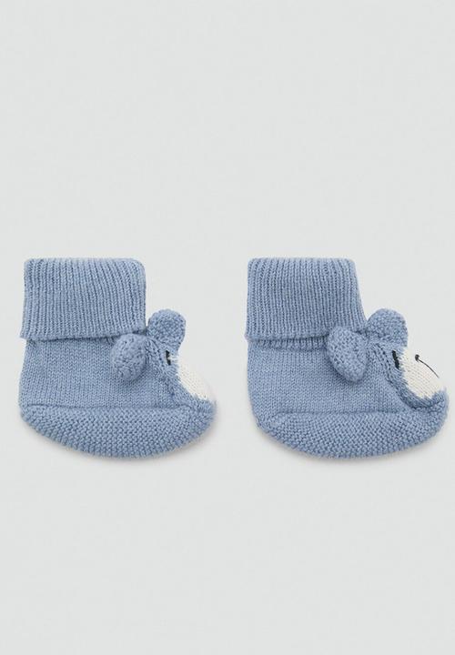 MANGO - Socks shoe - medium blue