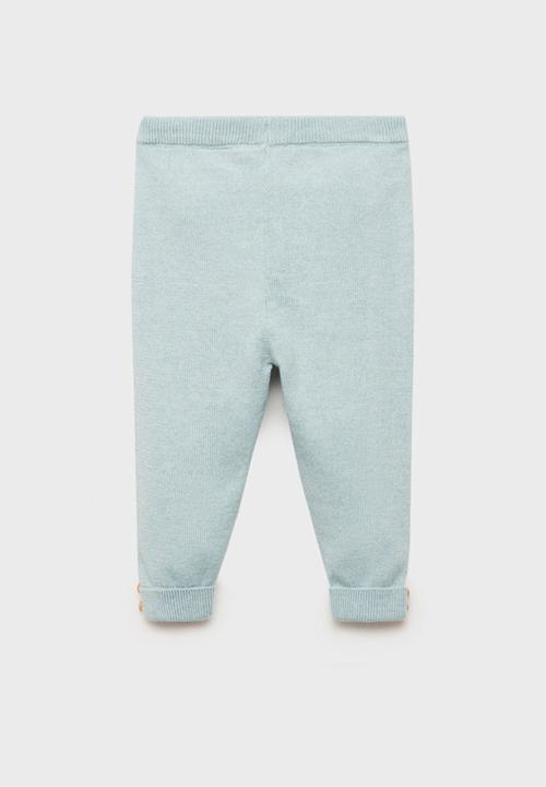 MANGO - Leggings pluto - light pastel green
