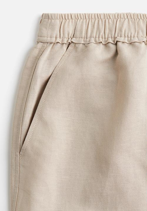 H&M - Ankle-length trousers -  light beige