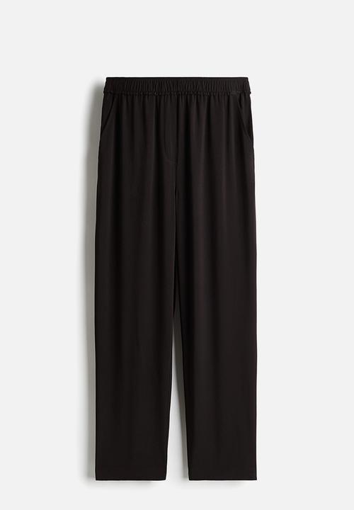 H&M - Ankle-length trousers - black