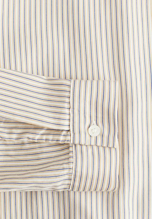 H&M - Regular-fit shirt -  cream/striped