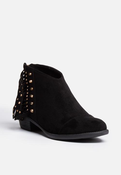SISSY BOY - Fringe Ankle Boot
