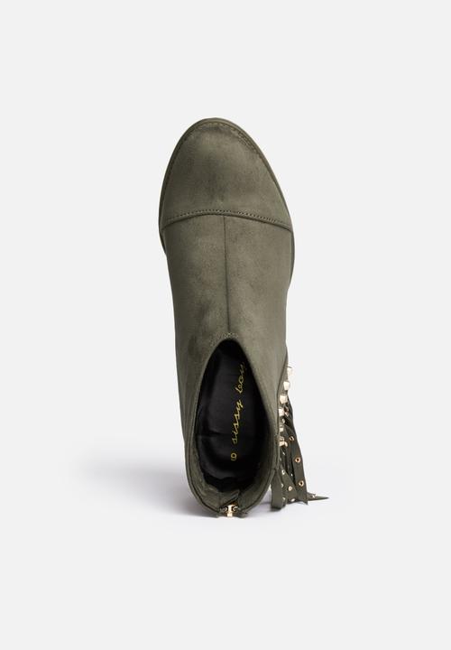 SISSY BOY - Fringe ankle boot