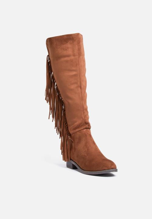 SISSY BOY - Flat fringe knee high