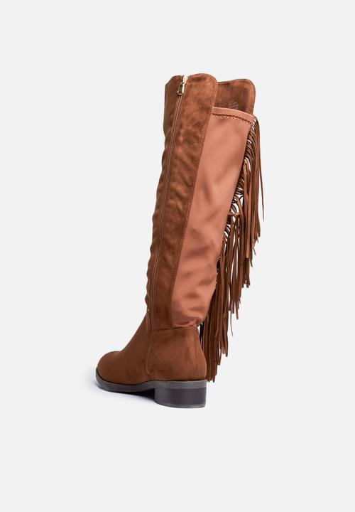 SISSY BOY - Flat fringe knee high