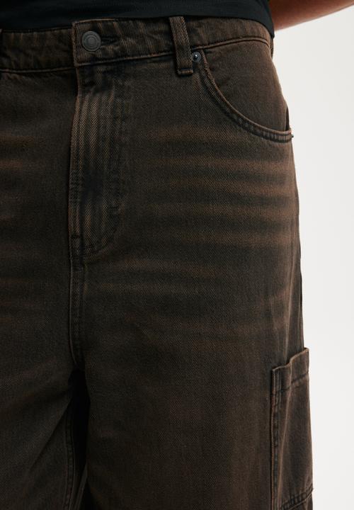 Cotton On - Super Baggy Jean - Cargo Amber Black