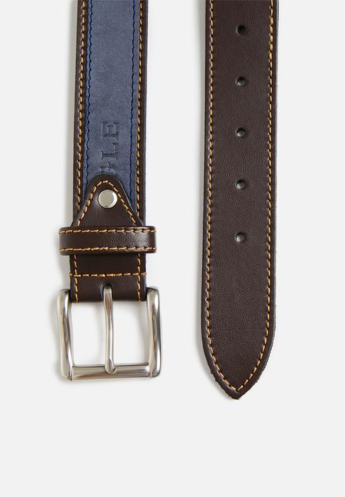 Pringle of Scotland - Pringle Selbourne Belt  - Navy