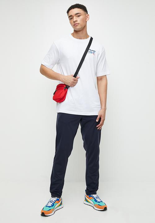 PUMA - ESS Tricot Pant Slim New - Navy