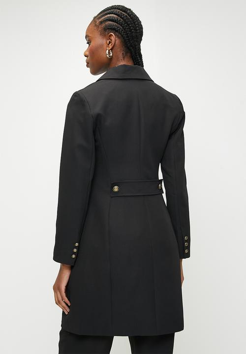 Stella Morgan - Double breasted coat - Black