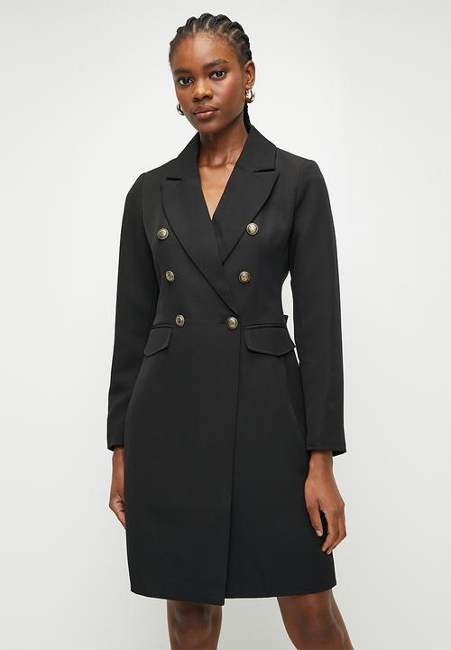 Stella Morgan - Double breasted coat - Black