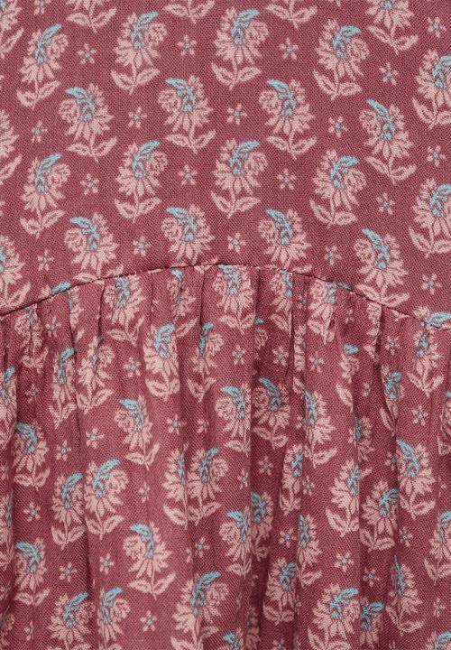 MANGO - Dress cherry - dark red