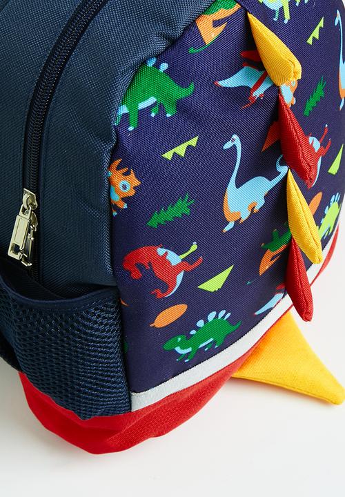 Pop Candy - Dino print back pack - blue